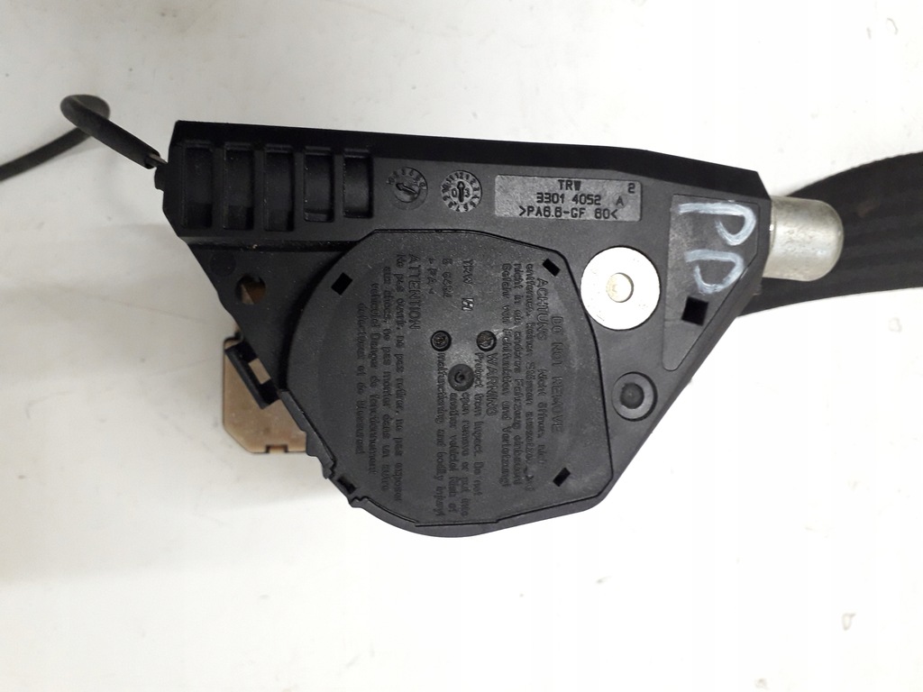 фото №6, Fiat panda 2 ii 03-12 датчик подушка безопасности подушка водителя ремни