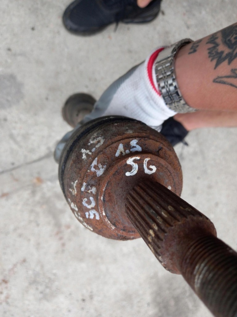 фото №7, Приводной вал короткий левая renault scenic ii 1.5 dci 03-09