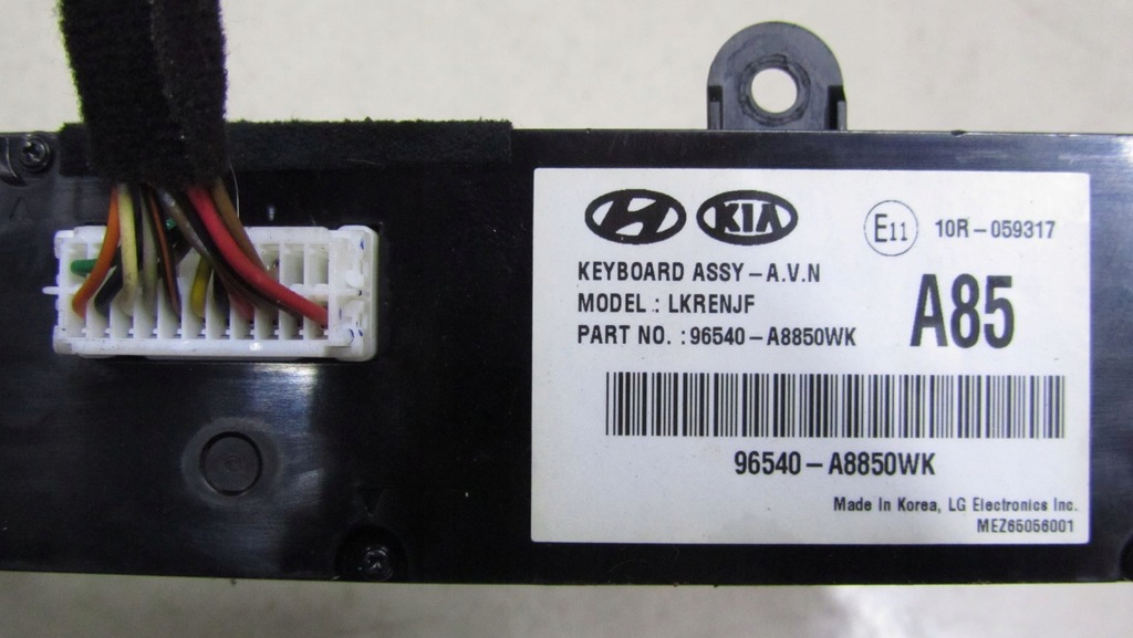 фото №4, Kia optima iv панель радио 96540-a8850wk 15-