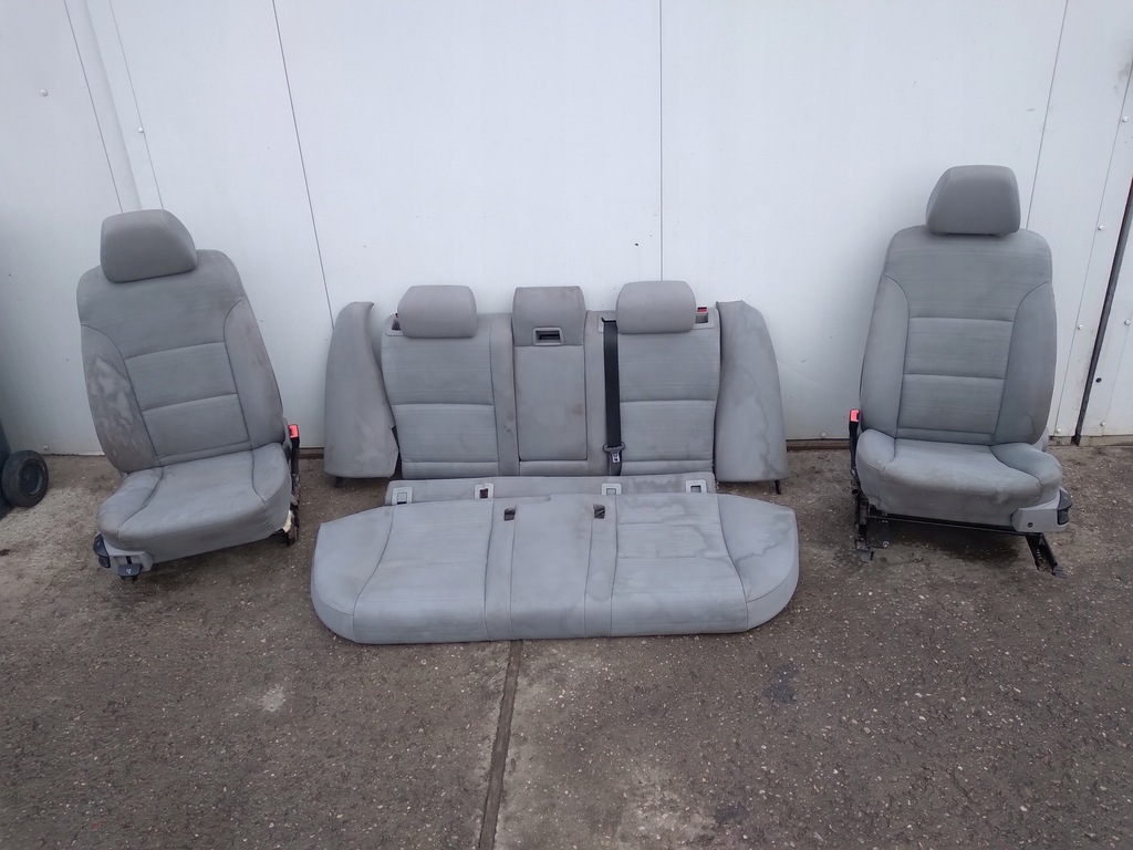 фото №9, Bmw e61 салон kpl сиденья перед заднее сиденье задняя elektr