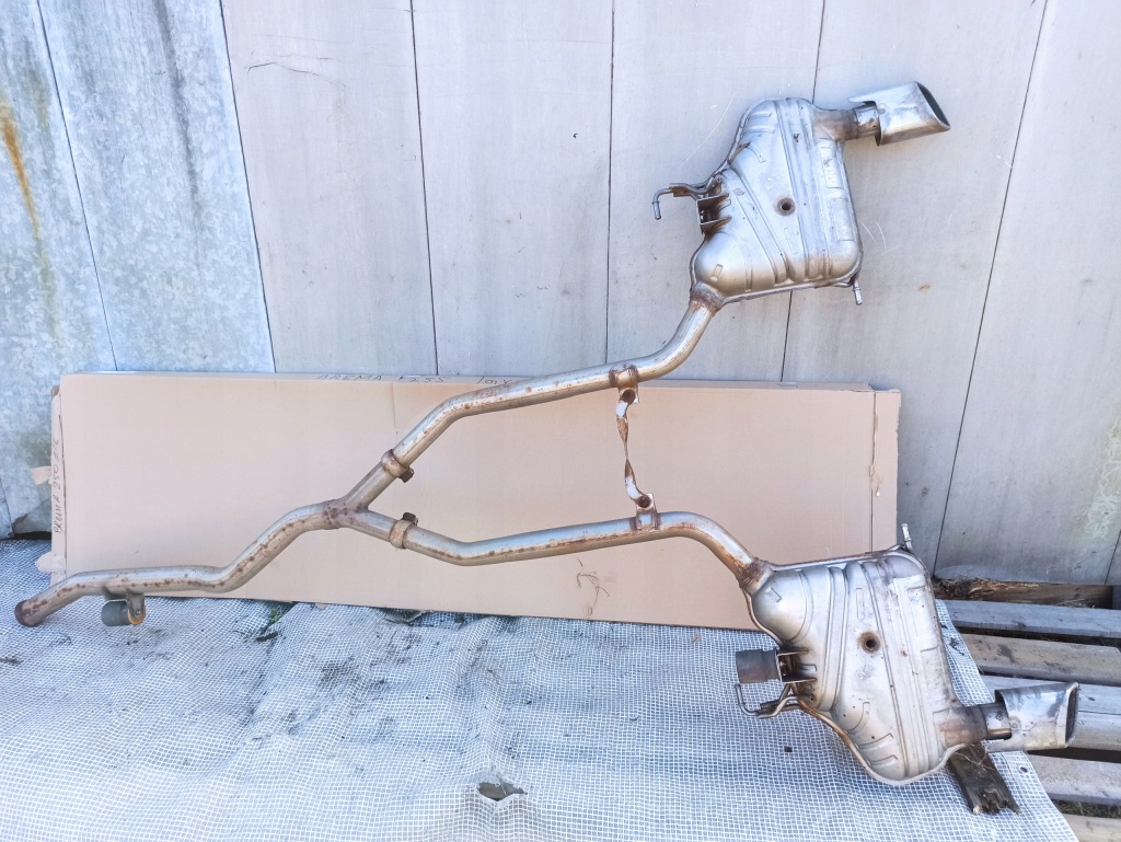 фото №1, Mercedes ml w164 3.0 cdi вихлоп глушники система