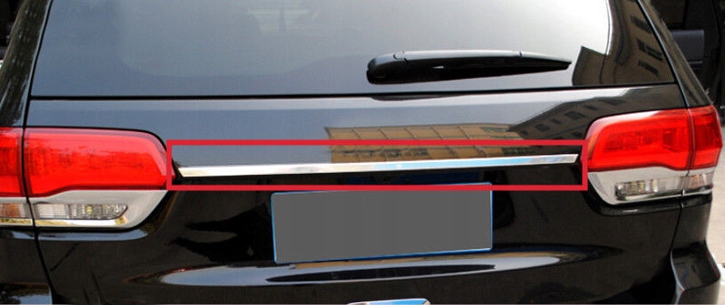 фото №10, Audi r8, e-tron, e-tron gt, q4 e-tron - молдинг хром na крышка nad номерной знак