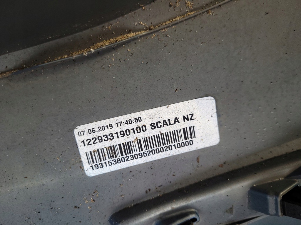 фото №14, Skoda scala 657807421 бампер задній задня