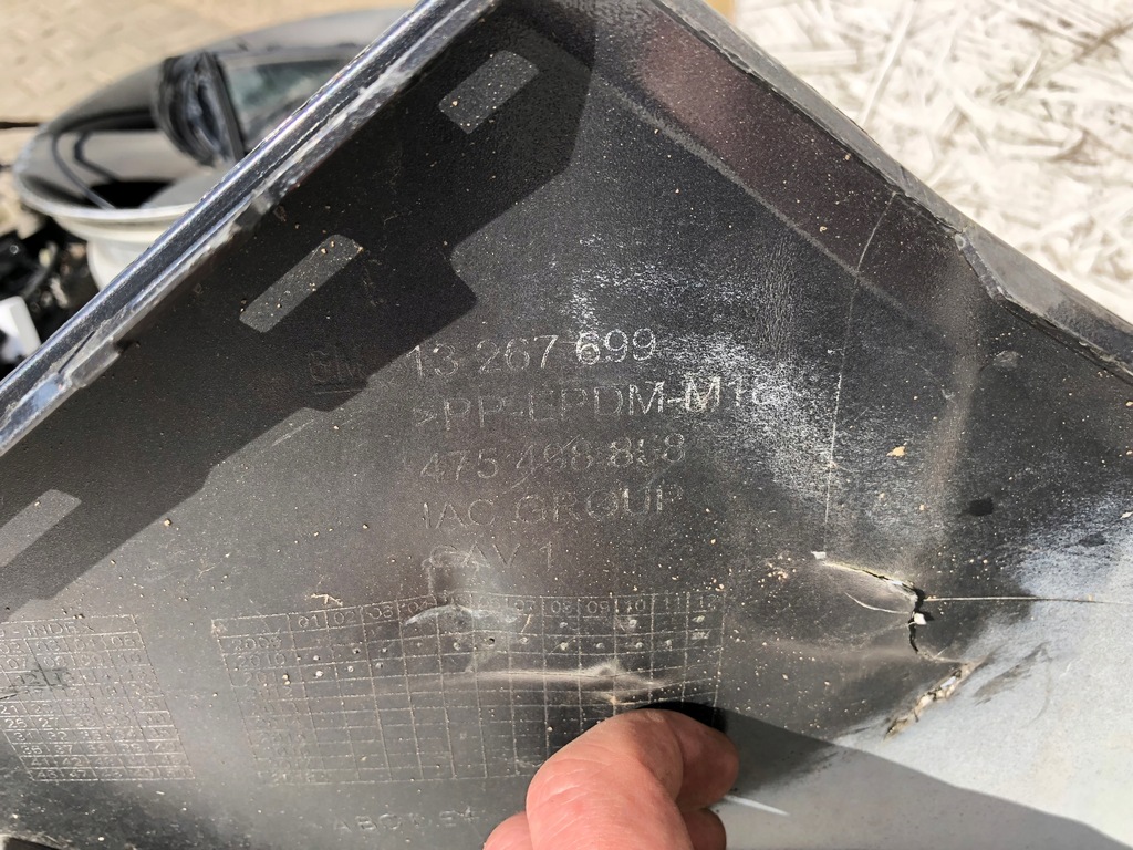 фото №8, Бампер перед передний opel meriva b ii