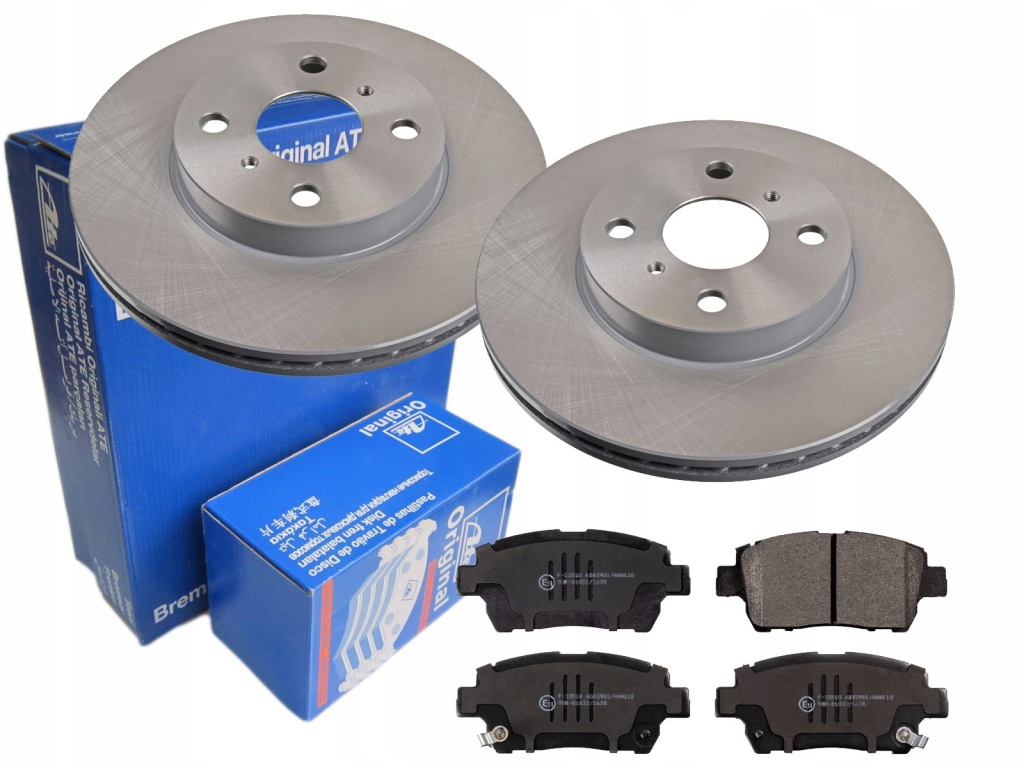 Купить Тормозные диски тормозные колодки ate перед toyota yaris p1 255mm