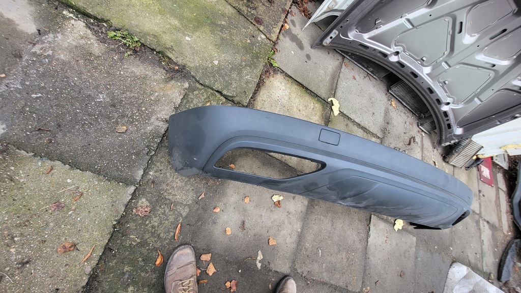 фото №8, Audi q5 спойлер накладка диффузор бампера tył80a807521