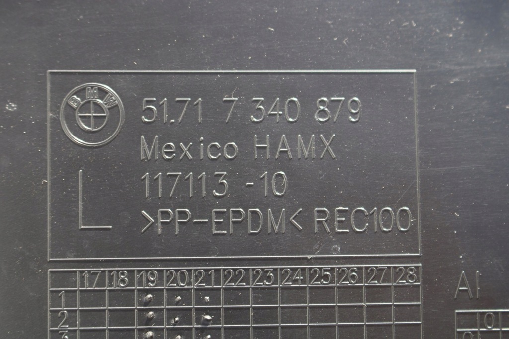 Bmw x1 f48 захист рейки рульового управління przekładni7340879 7340880 51717340879 51717340 Ціна