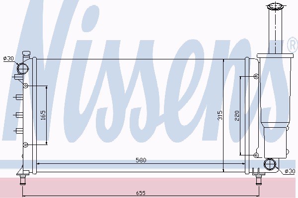 A358da_c радиатор двигателя механическая подходит к: f Киев