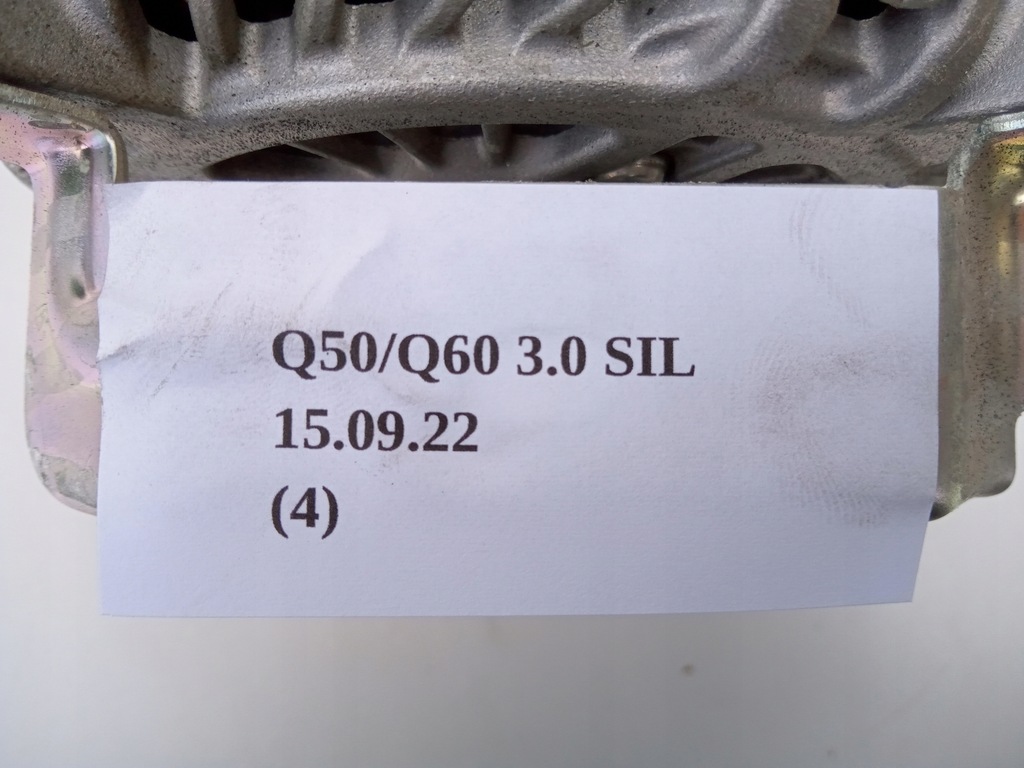 фото №7, Генератор vr30ddtt 3.0 бензин infiniti q50 q60