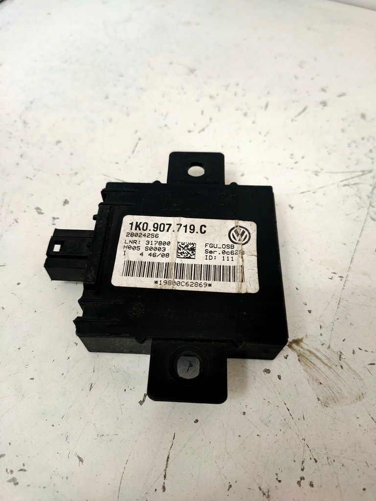 фото №1, Модуль блок керування сигналізація audi vw 1k0907719c