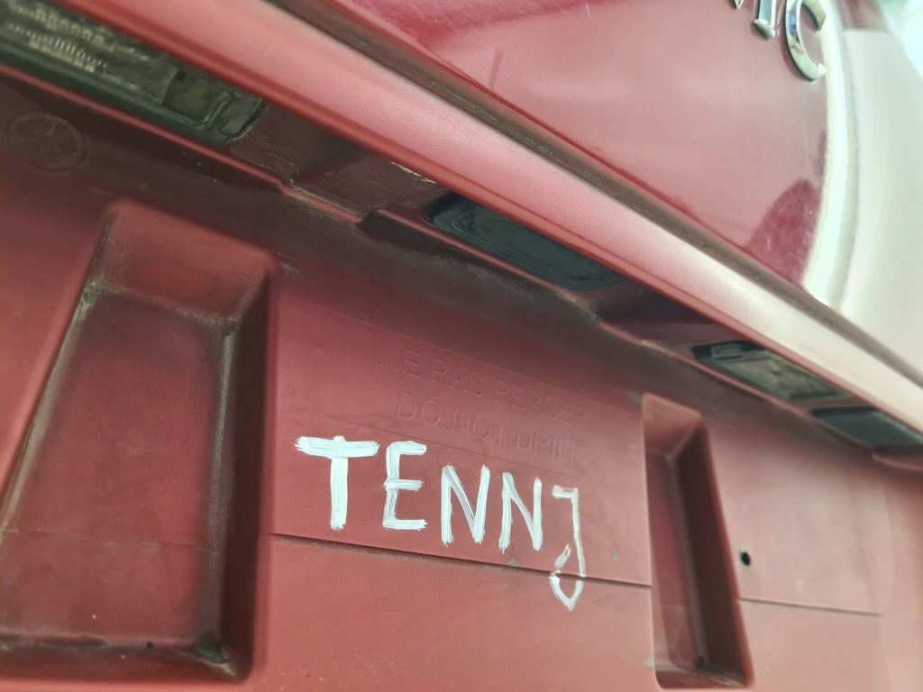 Renault scenic 2 кришка багажника багажника tennj Недорого