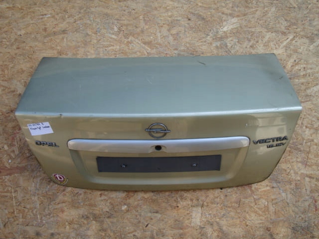 фото №1, Крышка багажника задняя opel vectra b sedan 1996 seledynowa -