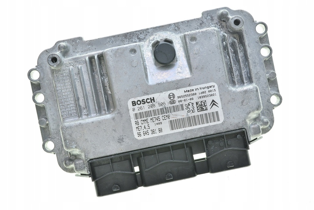 фото №1, Бортовой компьютер citroen c2 0261208906 9664538180