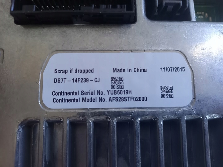 фото №5, Ford mondeo mk5 радио навигация комплект ds7t-14f239-cj