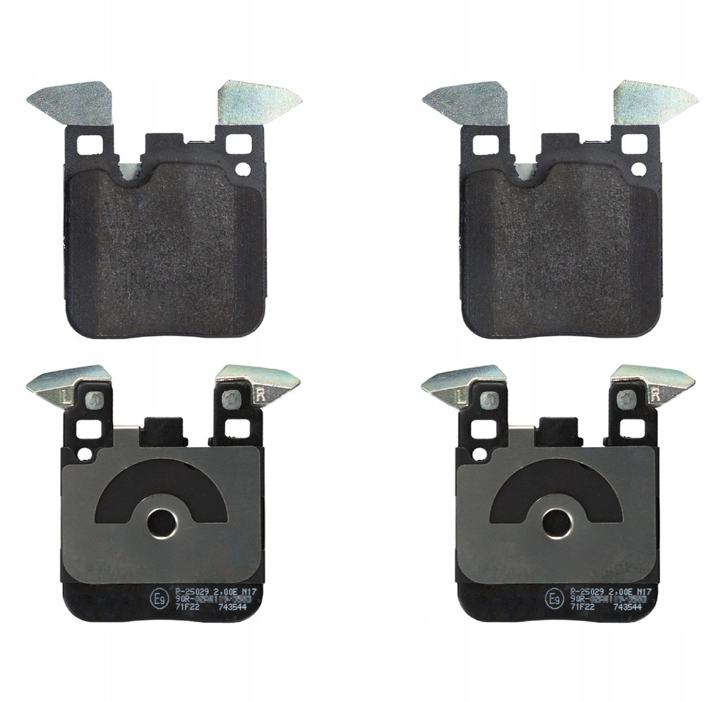 фото №1, Febi bilstein 16909 набір гальмівних колодок гальмівних, гальма дискові