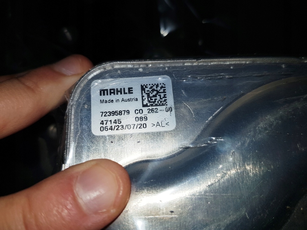 фото №5, Радиатор масла r scenic iv 1.7hdi 152088678r