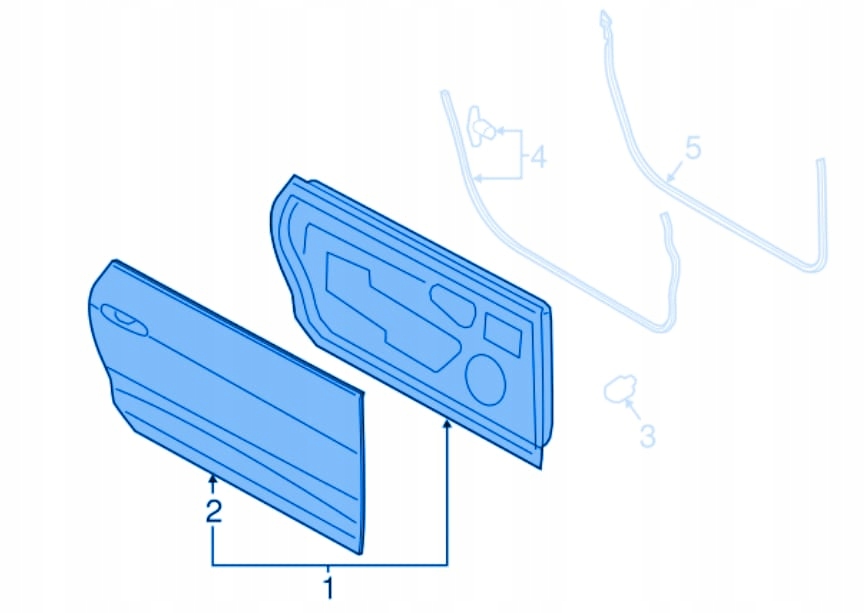 фото №3, Ford mustang двері праве nowe 2015-2023
