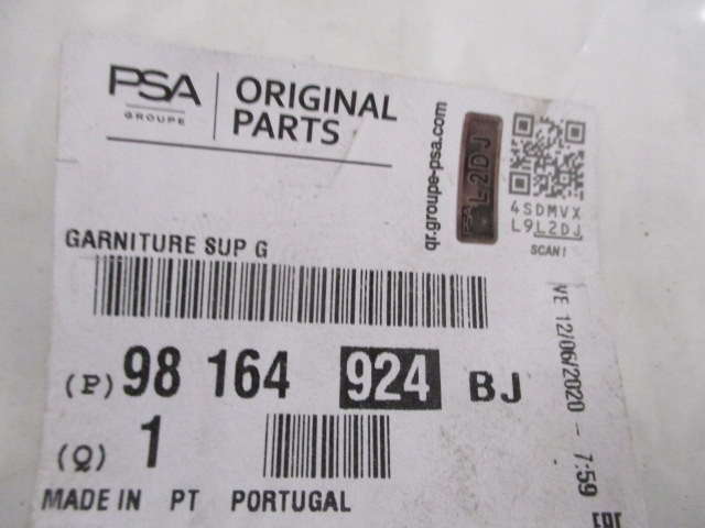 фото №9, Berlingo partner rifter 18- защита стойка левая средняя 9816492477