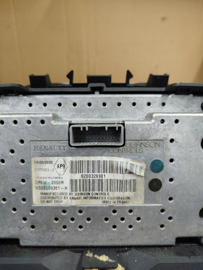 фото №4, Дисплей часы renault laguna ii lift 8200326981