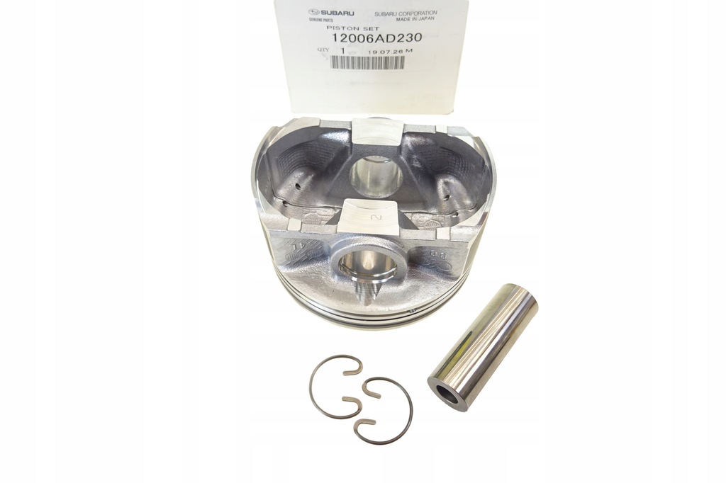 фото №12, Поршень двигуна ej255 nadwymiarowy +0,25mm subaru impreza wrx 06-12 forester x