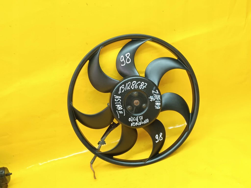 фото №1, Вентилятор радіатора zafira a 13128687