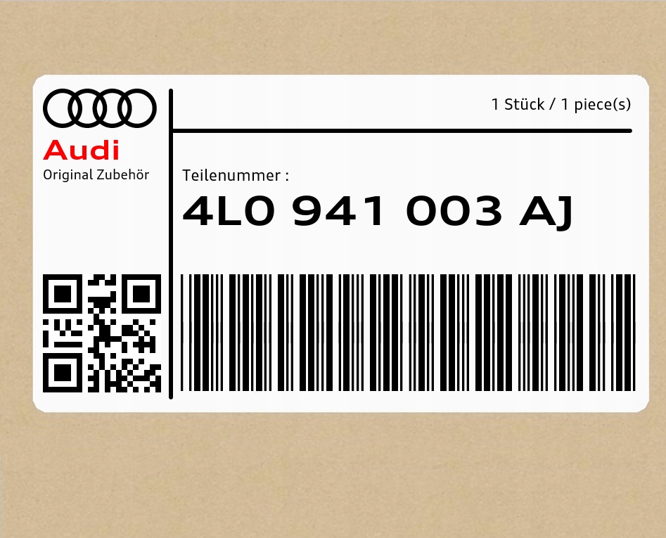 фото №1, Фара галогенный двойной левая audi q7