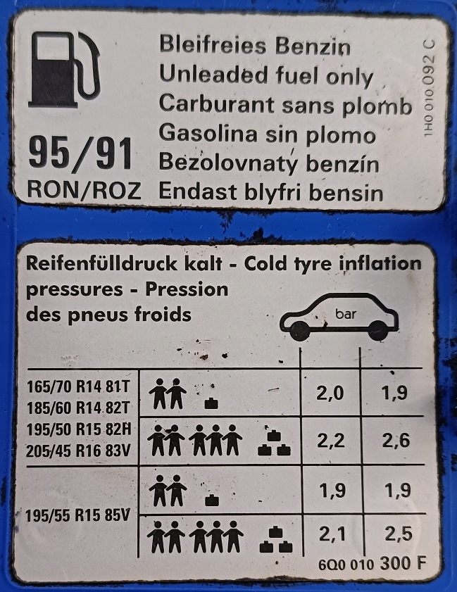 фото №2, Vw polo iv 9n 03 r кришка заливної пального