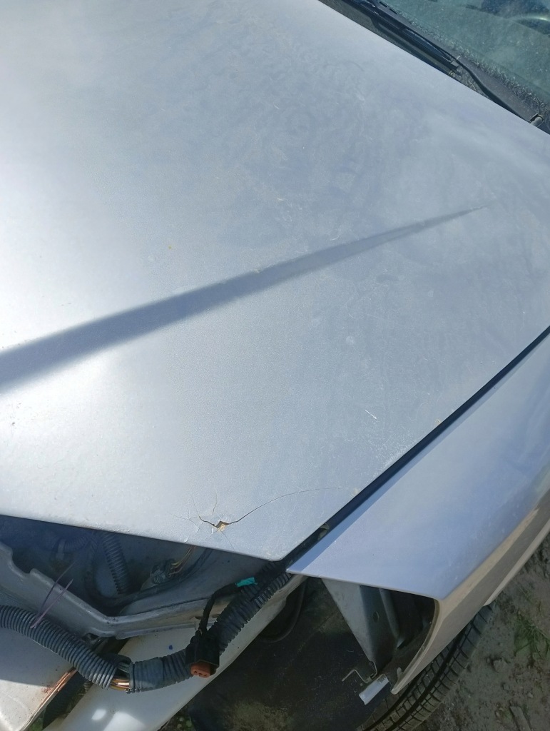 Крышка двигателя капот сталь opel astra g 02.1998 Оригинал