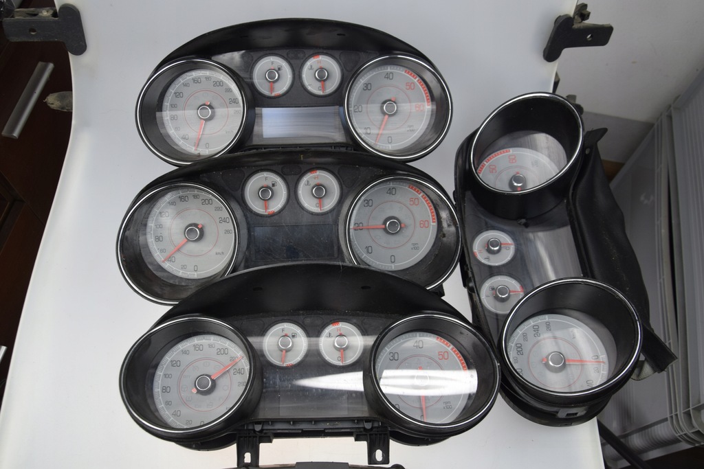 фото №8, Fiat bravo ii 2 1.9 europa sport счетчик приборы