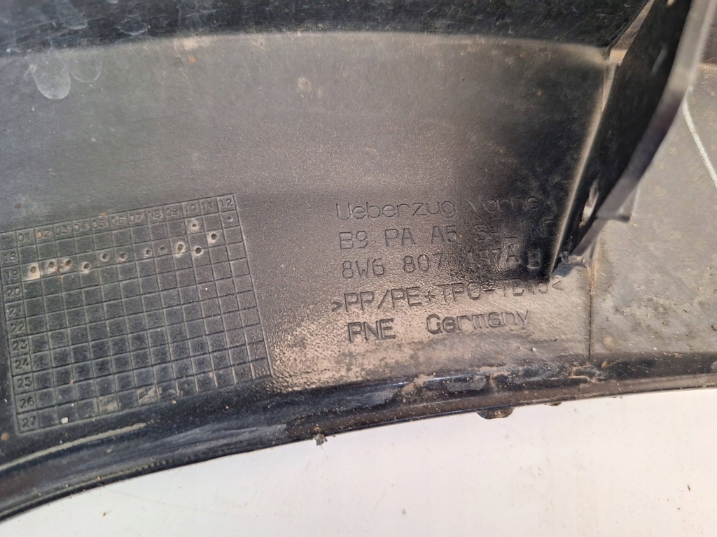 Audi a5 8w6 s-line рестайлинг  бампер перед 8w6807437 ab оригинал Киев