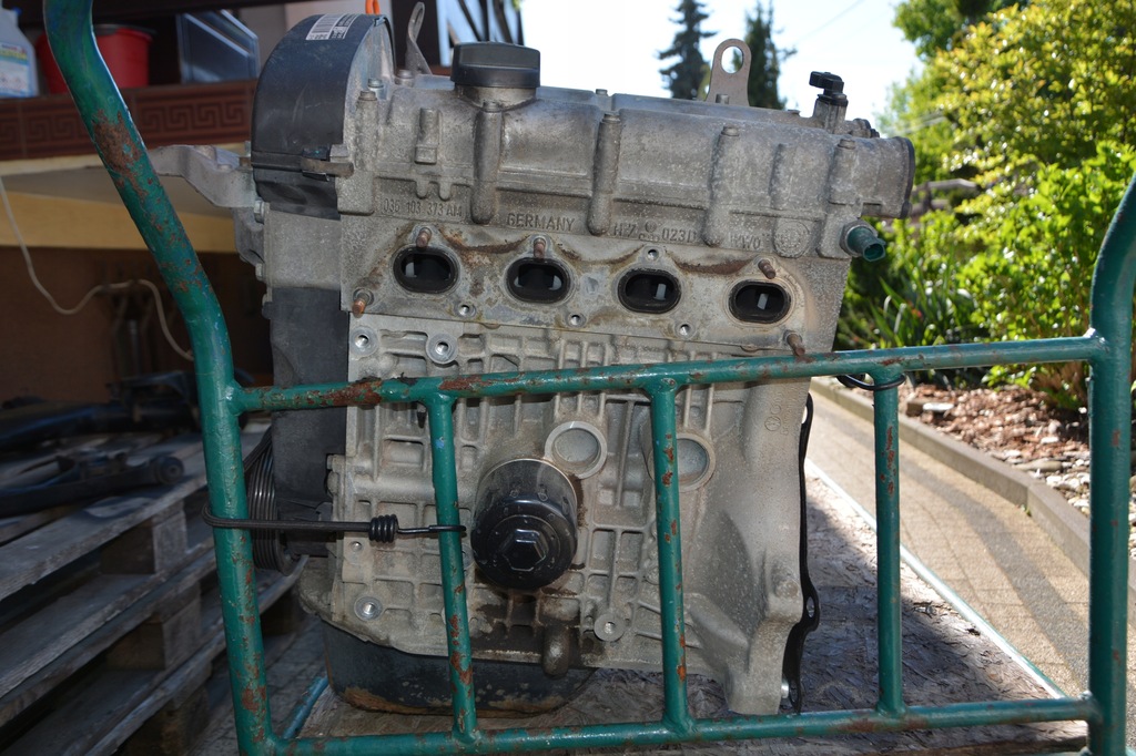 фото №11, Двигатель блок блок двигателя vw polo 6r 1.4 cgg