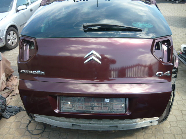 фото №1, Citroen c4 picasso i крышка багажника задняя 07 rok цвет khrd