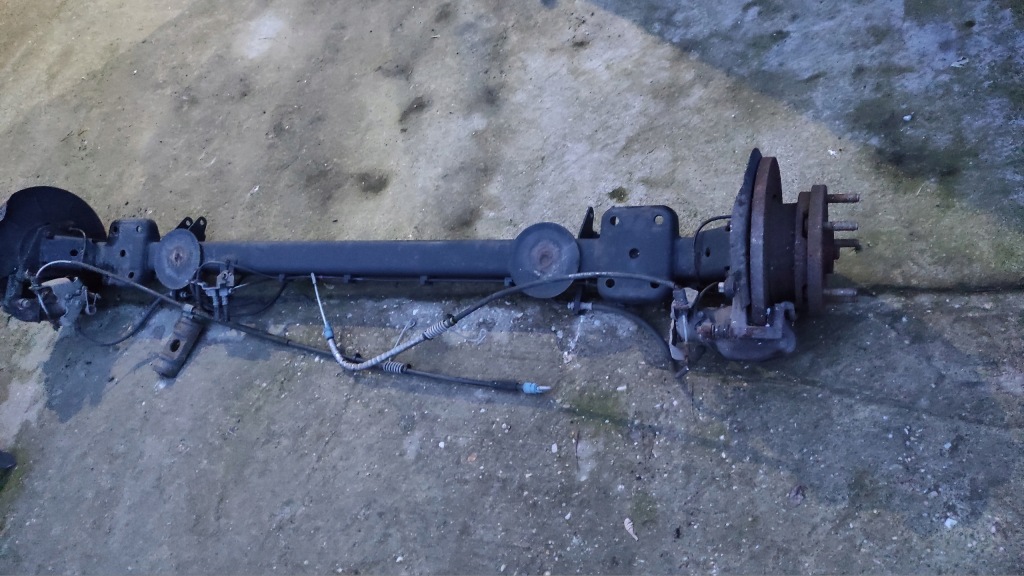 фото №4, Ford transit custom oś задняя балка подвеска задняя.