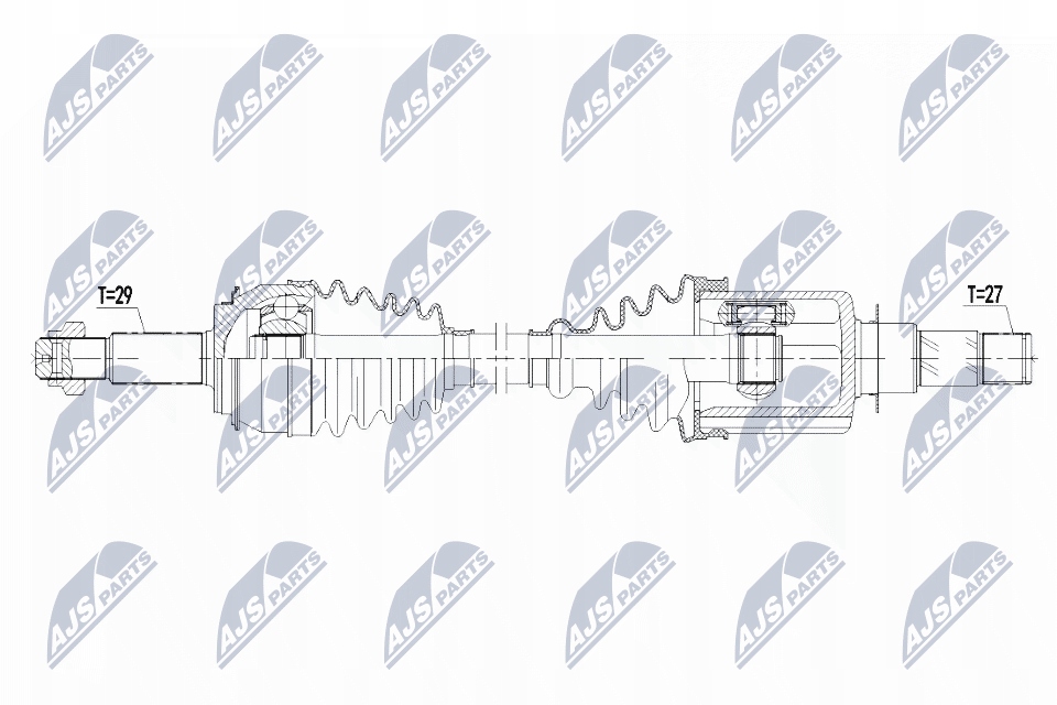 фото №2, Npw-re-130 nty приводной вал nap.renault kadjar 1.2tce 130