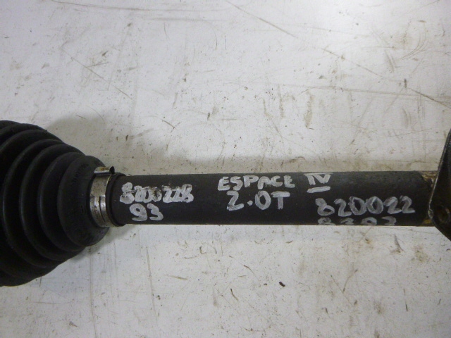 фото №3, Scenic ii привідний вал ліва 2,0t 8200228393