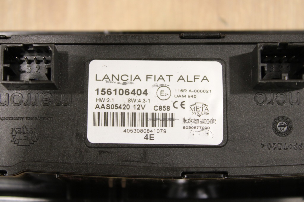 фото №3, Модуль датчик сигнализация alfa romeo giulietta