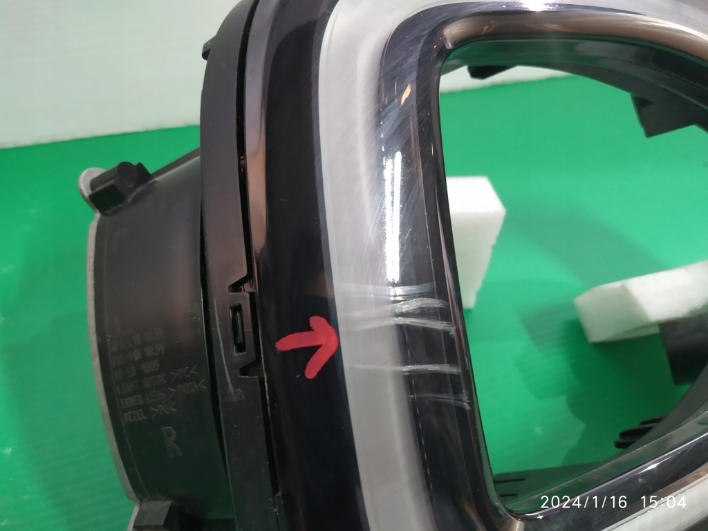 фото №3, Противотуманная фара правый led drl поворотник vw t-roc lift 2ga941056