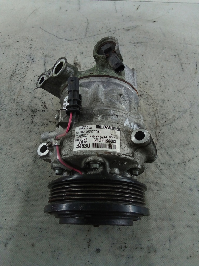 фото №5, D649 компрессор кондиционера astra k 39034463