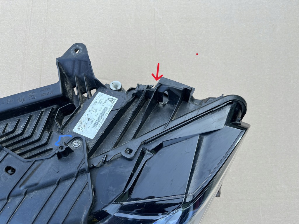 фото №9, Лампа левая eu peugeot 308 iii t10 full led 2021 - 2024 .