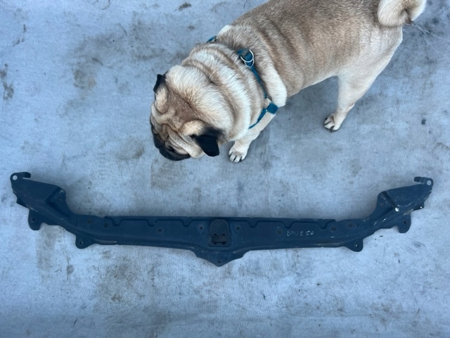 фото №1, Bmw 5 e60 e61 підсилювач верхній поперечина перед