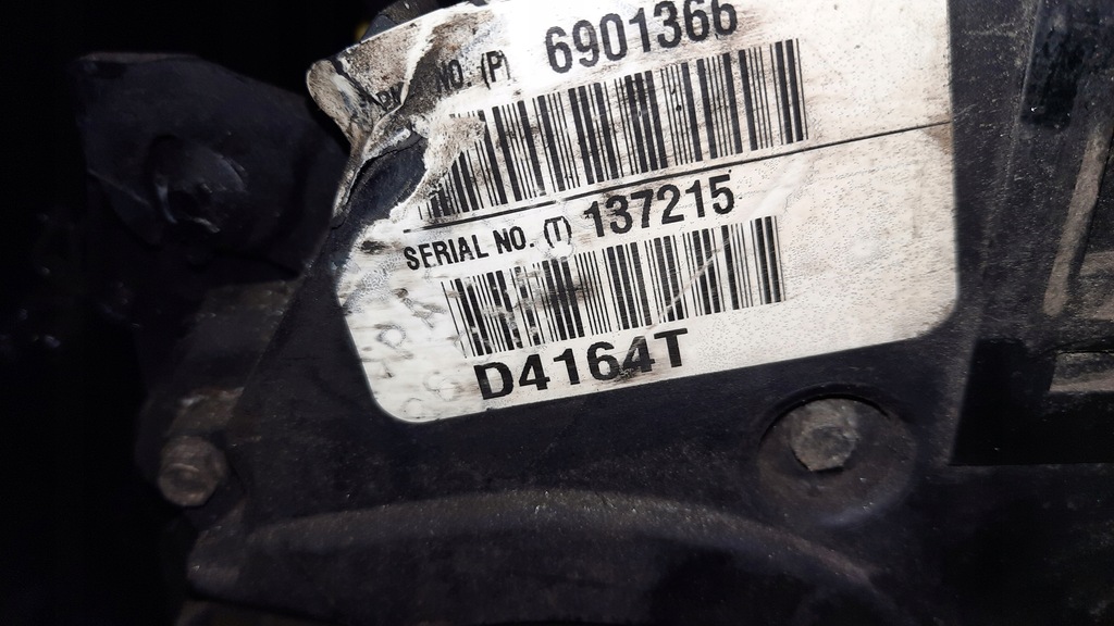 фото №7, Двигатель 1.6 d4164t 109km volvo s40 ii c30 v50