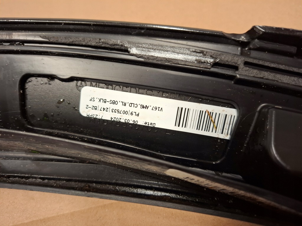 фото №12, Накладка крила перед правий mercedes gle w167 167 amg оригінал