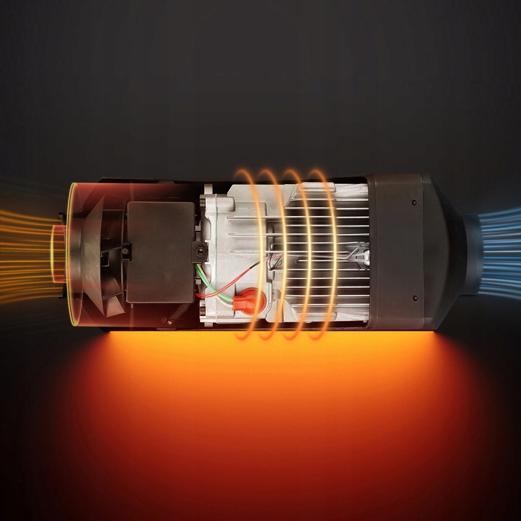 фото №12, Обігрівач стояночний обігрівач масляна 8kw webasto 12v повітродувка масляна