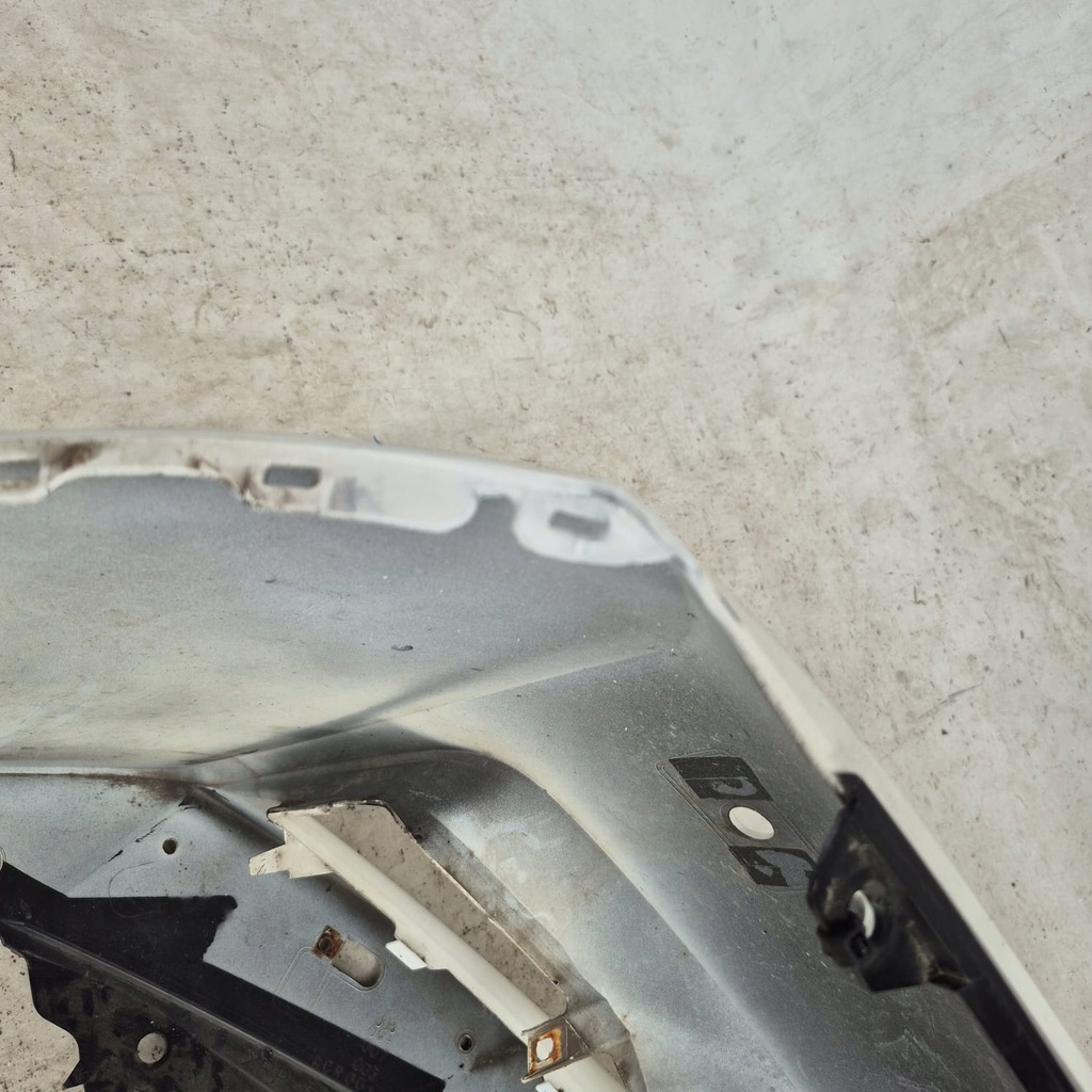 фото №9, Nissan leaf ii 2 17- бампер перед передній решітка радіатора 620225sh0h