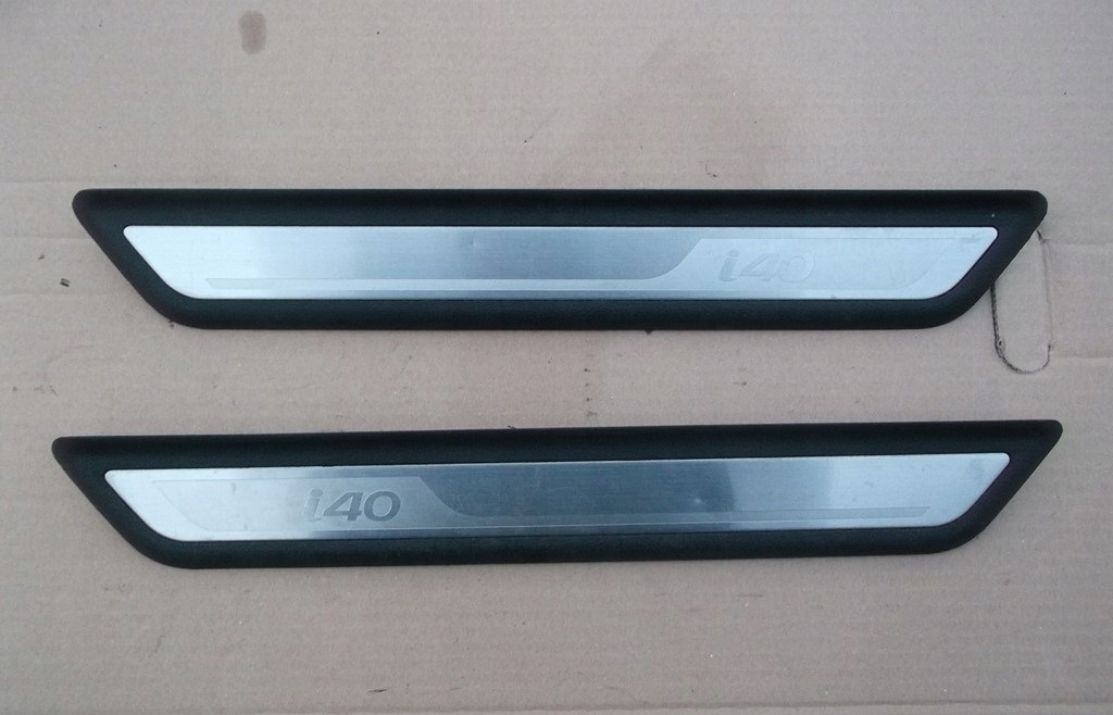 фото №1, Hyundai i40 молдинг накладка порог перед