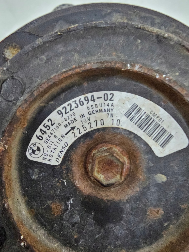 фото №10, Bmw компресор кондиціонера 6sbu14a ge447260