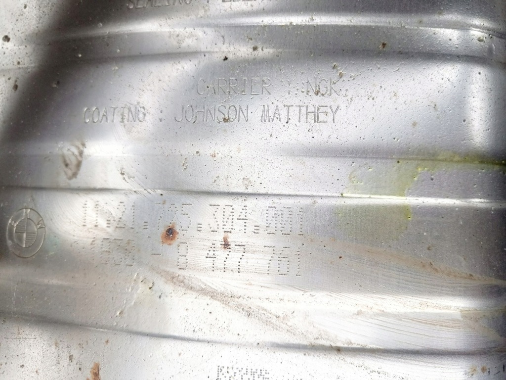 Bmw g30 g11 g12 система выпускной катализатор гаситель выхлоп 8477762 8477761 Недорого