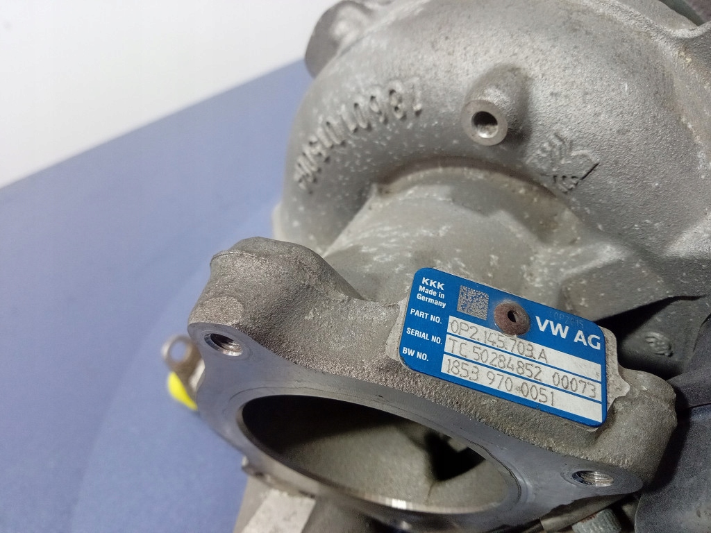 фото №6, Porsche panamera 971 4.0 550km turbo турбонагнетатель левая 0p2145703a