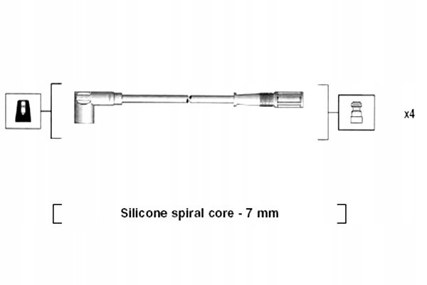 фото №1, Набір трубопровід запалювання magneti marelli 941095720610
