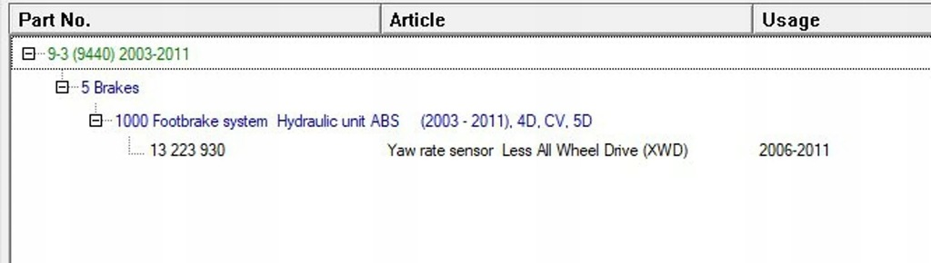 фото №5, Saab 9-3 ver2 2006 датчики esp